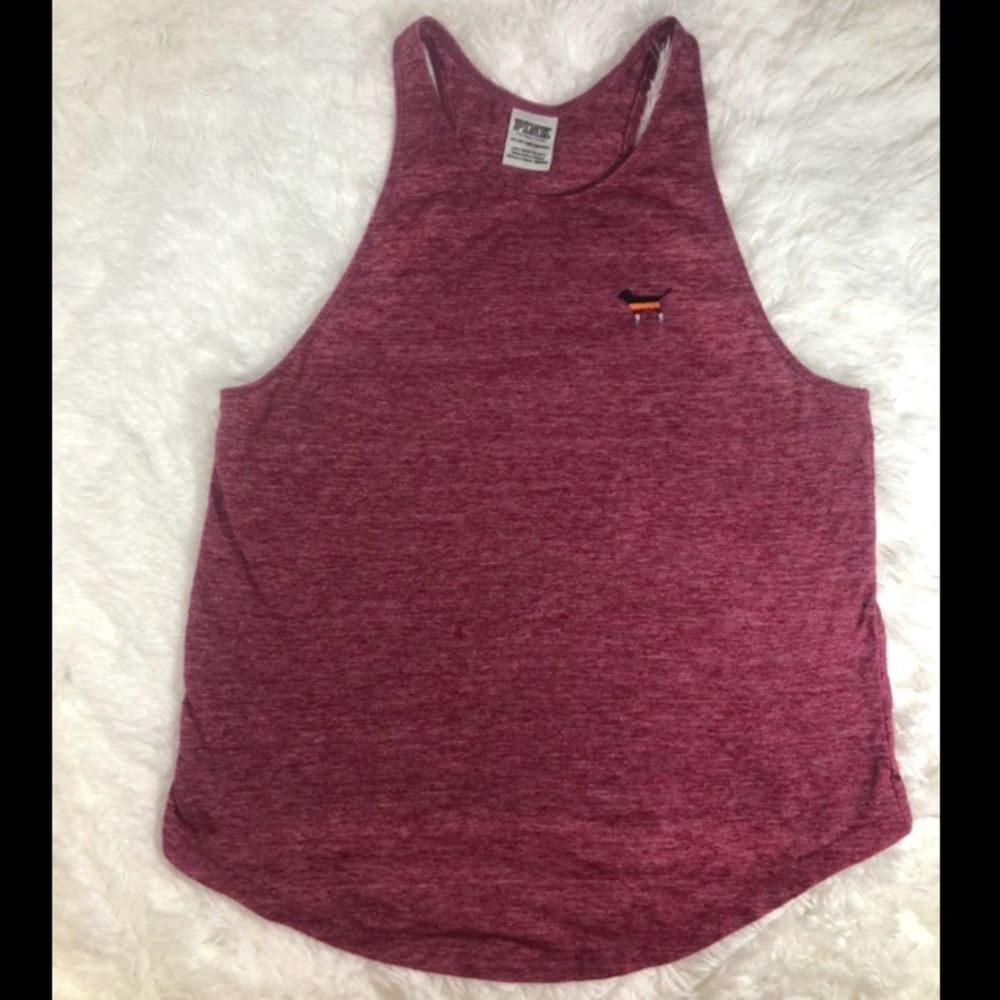 3/$30 VS PINK mauve racerback tank